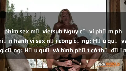 phim sex mỹ vietsub Nguy cơ vi phạm pháp luật khi thực hiện hành vi sex nơi công cộng: Hậu quả và hình phạt có thể đối mặt